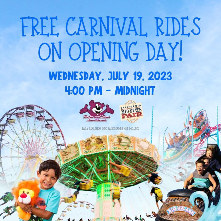 Gran Anuncio Para La Feria de Paso Robles